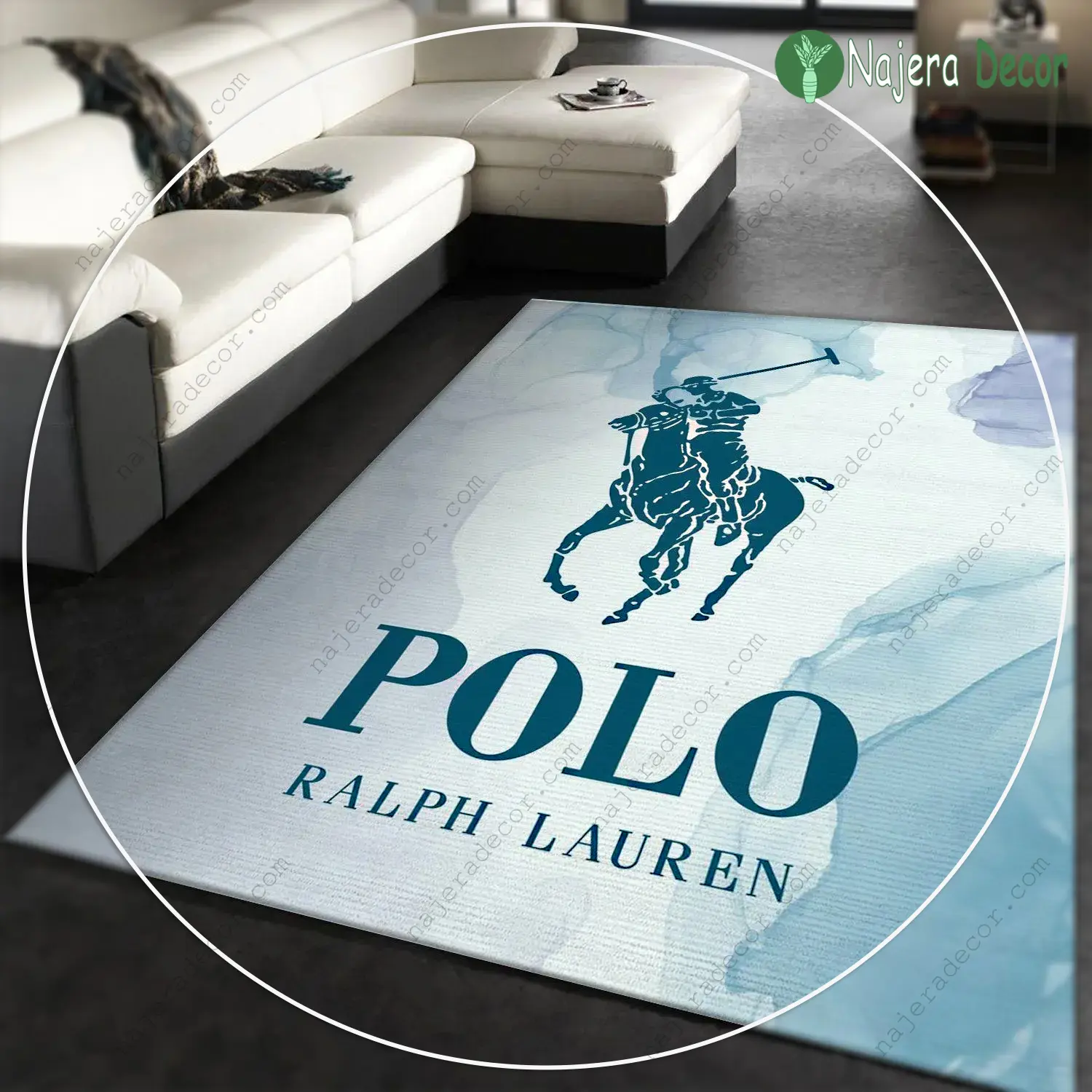 Ralph lauren fashion logo limited luxury brand rug carpet home decor 03